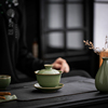 陶瓷三才盖碗茶杯大号家用泡，茶碗敬茶杯，功夫茶具手抓壶单个茶碗