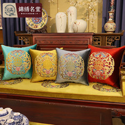 新中式红木沙发坐垫古典实木家具座垫防滑罗汉床垫子五件套中国风