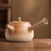 陶罐煮茶陶瓷家用粗陶岩泥仿古电陶壶日式温茶壶泡茶壶功夫茶具套