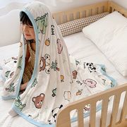 婴儿盖毯夏季薄款牛奶，冰丝空调毯新生，宝宝儿童幼儿园夏凉被午睡毯
