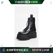 香港直邮潮奢r13女士堆叠军靴，rthir21172