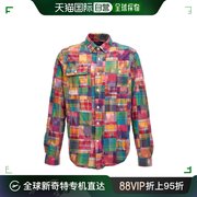 香港直邮潮奢poloralphlaurenpolo拉夫劳伦男士拼布衬衫