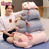 萌猪猪公仔抱枕靠垫毯子玩偶，可爱大号老鼠，娃娃毛绒玩具女生日礼物