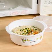 微波炉专用器皿蒸饭煲家用加热泡面碗汤碗带耳塑料饭盒大号带盖子