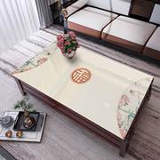 0627gpvc新中式实木客厅茶几桌布，防水防油免洗防烫台布软玻璃餐桌