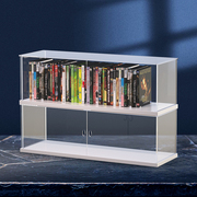 光盘储物柜透明盒子唱片架，cd亚克力收纳创意，展示架dvd光碟影片架