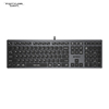 双飞燕FX50剪脚键盘有线巧克力超薄静音USB笔记本台式办公