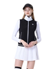 aw高尔夫服装女士马甲，秋冬golf背心时尚，韩版立领防风运动外套
