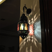 铁艺壁灯摩洛哥壁风灯酒店，床头过道客厅卧室欧式家居风灯