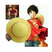 Luffy straw hat one piece hat 海贼王路飞草帽男女夏季遮阳帽