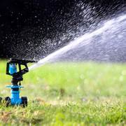 园林绿化农用灌溉喷淋水浇水塑料摇臂自动旋转洒水器家用草坪喷头