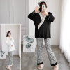 莫代尔月子服春秋产后哺乳家居服，孕妇睡衣喂奶大码200斤怀孕期夏