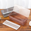 筷子盒带盖防尘沥水家用厨房置物架塑料放筷勺子叉餐具收纳盒