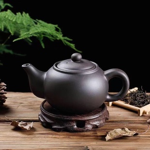 大容量宜兴手拉壶紫砂壶，大号茶壶陶瓷功夫紫砂茶壶