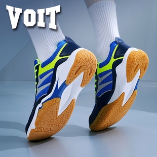 沃特VOIT乒乓球鞋男鞋女透气防滑橡胶羽毛球网球排球比赛运动鞋
