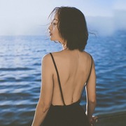 夏季马尔代夫沙滩裙海边度假韩国超仙性感露背吊带雪纺连衣裙短裙