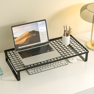 电脑增高架台式笔记本支架桌面显示器散热架办公室悬空台面置物架