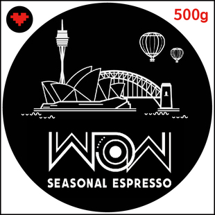 8bitwowespresso澳洲意式浓缩拼配咖啡豆粉店用特浓500g