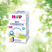 德国hipp喜宝有机益生菌3段10-12个月宝宝，婴儿配方牛奶粉600g盒