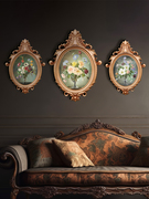 欧式油画框挂墙大相框，结婚照影楼婚纱照制作客厅卧室复古壁挂像框