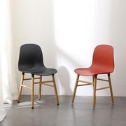 标典椅子靠背懒人凳子网红休闲创意北欧ins 风餐厅餐椅创意设计师