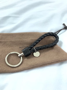 欧美手工编织钥匙扣男女羊皮钥匙链汽车钥匙挂件锁匙扣皮绳BV01
