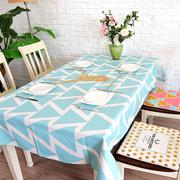 北欧现代简约桌布餐桌垫茶几垫长方形正方形圆桌台布