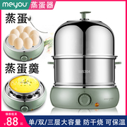 名友煮蛋器全不锈钢家用多功能大容量炖蛋羹机鸡蛋早餐神器蒸蛋器
