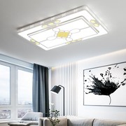 2023年led长方形客厅灯吸顶现代简约大气，创意卧室套餐吊灯具