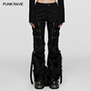 小破亚文化 PUNK RAVE pr朋克状态女装 街头个性摇滚宽松直筒长裤