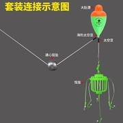 钓笼水怪爆炸钩水雷钓笼鹰爪伊势尼大肚漂鲢鳙钓组大头鱼钩钩