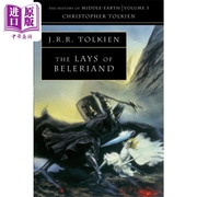  中土世界史系列 卷3 贝尔兰的歌谣 英文原版 Lays of Beleriand History of Middle earth JRR Tolkien 托尔金中商原版