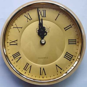 欧式静音座钟配件客厅时尚，个性石英钟机芯零件钟头修理钟表用