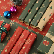 christmaspackagingpapergiftboxpackagingpaper圣诞包装纸