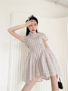 新中式改良旗袍连衣裙女短袖夏季短裙子