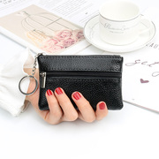 女式零钱包拉链迷你小手包口袋，钥匙硬币包口袋(包口袋)小包包短款钱包