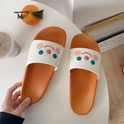 韩版可爱学生室内防滑拖鞋夏季男女家用居家平底卡通凉拖鞋情侣
