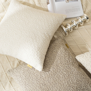 北欧客厅沙发抱枕套不含芯雪尼尔靠垫靠枕套定制45x45正方形50x50
