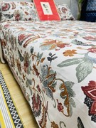 棉麻加厚竹节工艺双人床单枕套三件套厚实夏季床品吸汗透气复古
