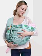 初生婴儿襁褓背带背袋单肩背带，斜侧抱袋横抱式纯棉宝宝摇篮式抱带
