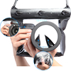特比乐单反相机防水袋潜水套罩通用单肩斜挎包，水下摄影可调焦户外