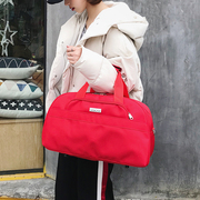 大容量旅行袋女装衣服行李包订婚(包订婚)大红色手提包结婚大包彩礼聘金包