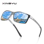 男士偏光太阳镜全铝镁太阳镜系列 碳纤维脚丝配件XY160墨镜