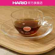 hario家用耐热玻璃，茶杯透明咖啡杯茶，水杯品茶杯tcsn