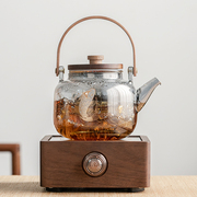 煮茶壶玻璃2023家用多功能烧水煮茶炉电陶炉花茶煮茶器养生壶