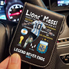 梅西周边阿根廷纪念C罗驾驶证行驶证二合一皮套驾照保护套卡包男