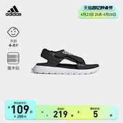 adidas阿迪达斯comfortsandal男女，小童夏款沙滩，经典运动凉鞋拖鞋