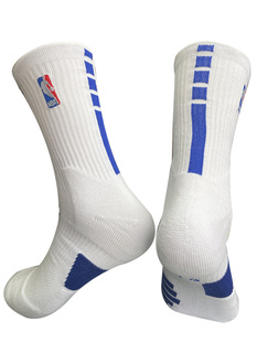 nba篮球袜子美式四季男款球员版长筒毛巾底加厚运动篮球精英袜子