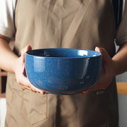 复古渐变陶瓷碗家用泡拉面碗汤碗日式大号饭碗烧肉饭碗米粥碗