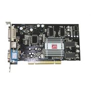 ATI RADEON 镭 9250 128M PCI 显卡 ，R9250 VGA/TVO/DVI-I